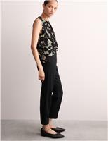 Pure Wool Tailored Ankle Grazer Trousers