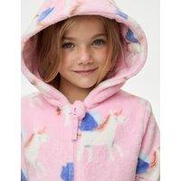 Fleece Unicorn Onesie (1-7 Yrs)