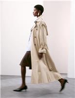 Cotton Rich Longline Trench Coat