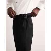 Tailored Fit Pure Wool Tuxedo Trousers