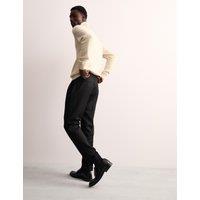 Tailored Wool Rich Trousers with Cashmere
