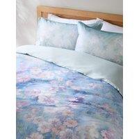 Pure Cotton Sateen Camelia Bloom Bedding Set