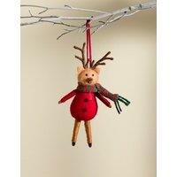 Felt Reindeer Hanging Decoration