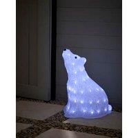 Light Up Polar Bear Room Decoration