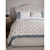 Cotton Blend Floral Bedding Set