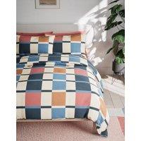 Cotton Rich Geometric Bedding Set