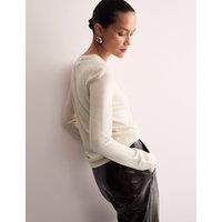 Wool Rich Knitted Top with Cashmere