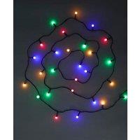 100 Multicoloured Cluster Ball Mains Lights