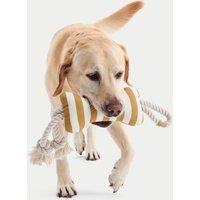 Striped Bone Dog Toy