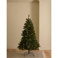 6ft Pre-Lit Red Berries Christmas Tree