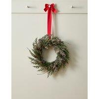 Glitter Pine Cone Wreath