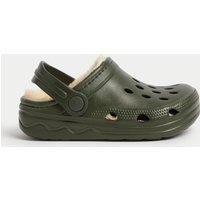 Kids Faux Fur Lined Clogs (4 Small - 13 Small)