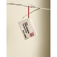 Letter To Father Christmas Hanging Decoration