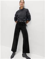 Cord Wide Leg Trousers