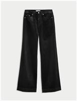 Cord Wide Leg Trousers