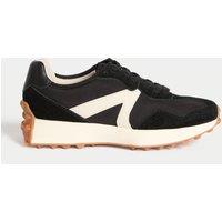 Leather Side Detail Trainers