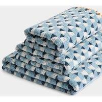 Pure Cotton Geometric Triangle Towel