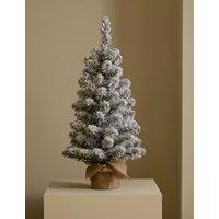 3ft Pre-LIt Snowy Christmas Tree