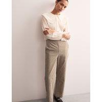 Pure Cotton Cord Straight Leg Trousers