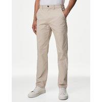 Regular Fit Elasticated Waist Chinos