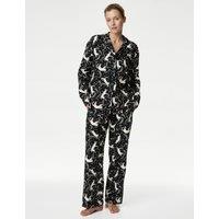 Pure Cotton Cat Print Pyjama Set