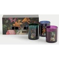 Set of 3 Dutch Florals Candle Gift Set