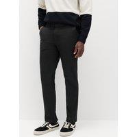 M&S Regular Fit Twill Chinos Black