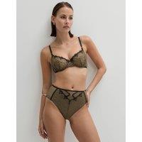 Evora Embroidery Wired Balcony Bra (A-E)