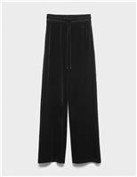 High Waisted Wide Leg Joggers