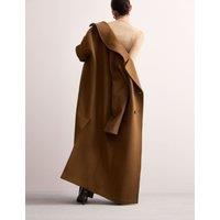 Pure Wool Double Breasted Cocoon Coat