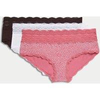 3pk Cotton Rich Low Rise Shorts