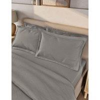 2pk Pure Brushed Cotton Oxford Pillowcases