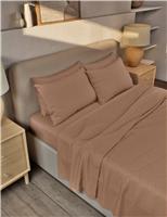 Pure Brushed Cotton Flat Sheet