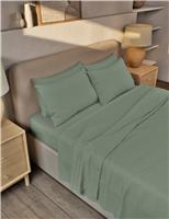 Pure Brushed Cotton Flat Sheet