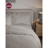 2pk Teddy Fleece Oxford Pillowcases