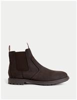Wide Fit Leather Waterproof Chelsea Boots