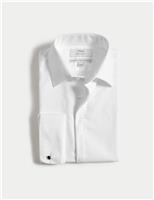 Regular Fit Luxury Cotton Double Cuff Dress Shirt