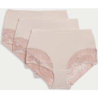 Body by M&S 3pk Body Soft Full Briefs Opaline