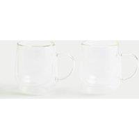 Set of 2 Double Wall Mugs