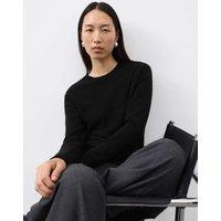 Autograph Pure Cashmere Crew Neck Jumper Black