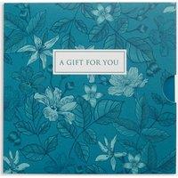 Blue Foliage Gift Card