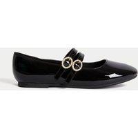 Kids Patterned Ballet Pumps (1 Large - 6 Large)