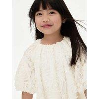 Mesh Floral Dress (2-8 Yrs)