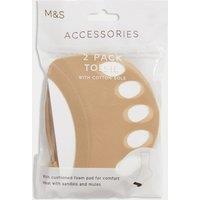 2pk Cotton Rich Toesies