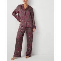 Satin Floral Print Pyjama Set