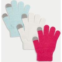 Kids 3pk Gloves