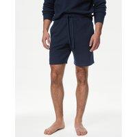 Pure Cotton Waffle Loungewear Shorts