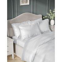 2pk Egyptian Cotton Sateen 400 Thread Count Oxford Pillowcases