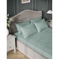 Pure Cotton Sateen 400 Thread Count Flat Sheet