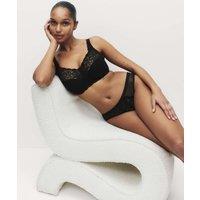 M&S Amelia Lace Non Wired Total Support Bra B-H Black